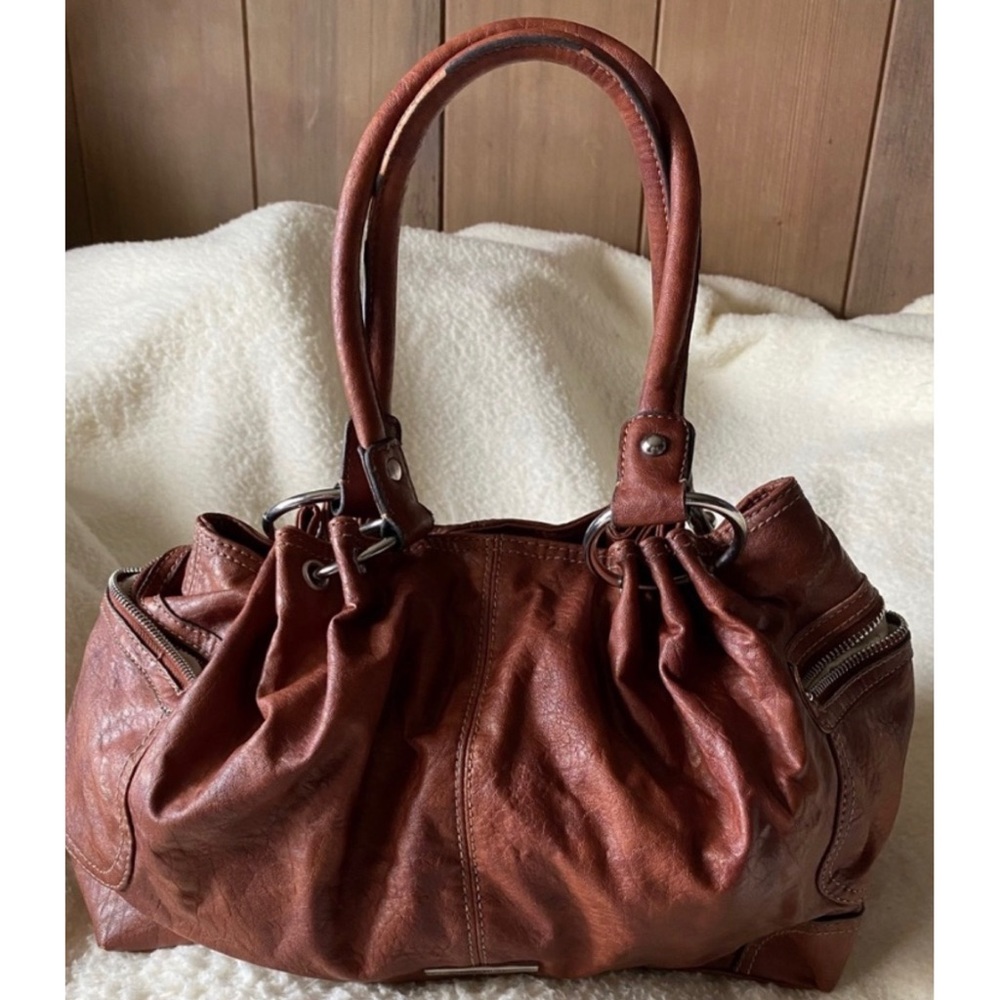 Nine West Real Leather Hobo Bag GUC